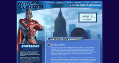 Desktop Screenshot of heroes.toddworld.com