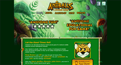 Desktop Screenshot of aniballs.toddworld.com